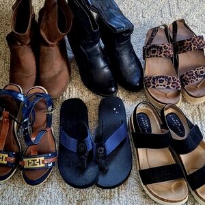 Tommy Hilfiger Brown Ankle Boots